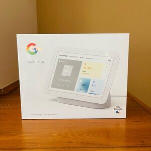 Google Nest Hub - Gray and White